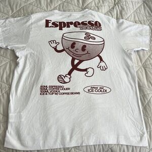 Espresso martini tshirt unisex large graphic tee